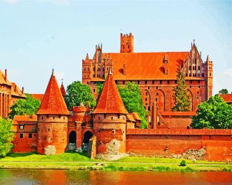 Malbork Castle Poland diamond paintings