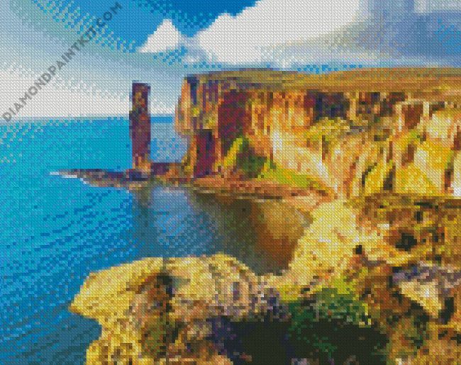 Orkney Scotland diamond painting