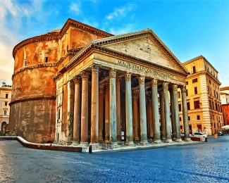 Pantheon Rome Italy diamond paintings