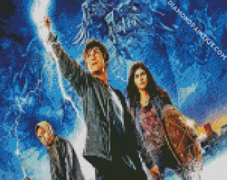 Percy Jackson diamond painting