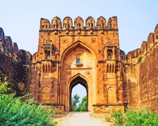 Rohtas Fort Pakistan diamond paintings