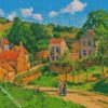 The Hermitage At Pontoise Pissarro diamond painting