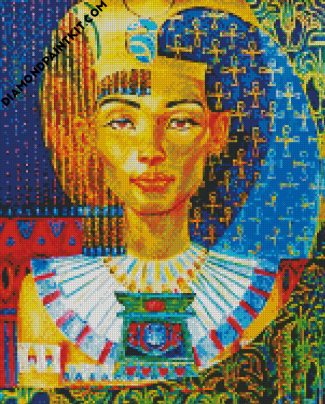 Aesthetic Egyptian Pharaon diamond painting