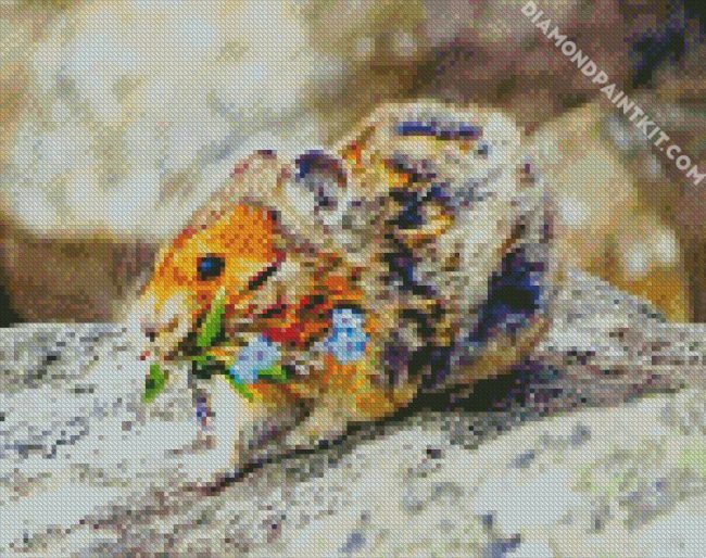 Aesthetic Pika diamond painting