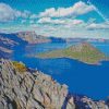 Crater Lake National Park Oregon diamond paintings