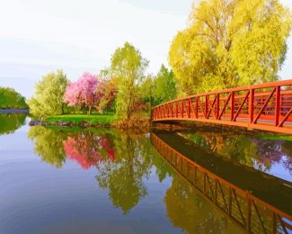 Dominion Arboretum Ottawa Canada diamond painting