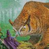 Fantastic owlbear diamond paintings