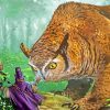 Fantastic Owlbear diamond paintings