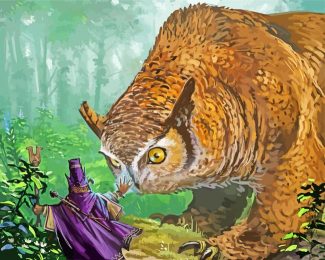 Fantastic Owlbear diamond paintings