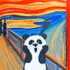 panda the scre diamond painting