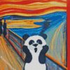 panda the scre diamond painting