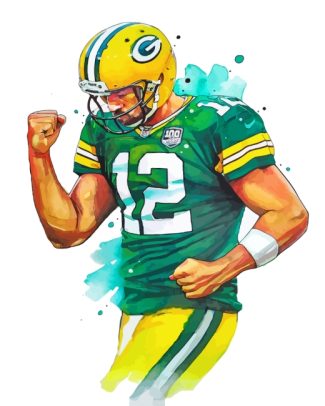 Aaron Rodgers packers diamond paintings