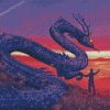 Aesthteic Fantasy Dragon diamond paintings