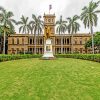 Aliʻiolani Hale Honolulu diamond painting