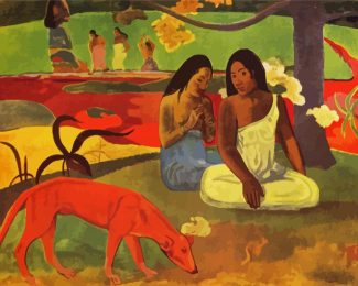 Arearea by Paul Gauguin diamond painting