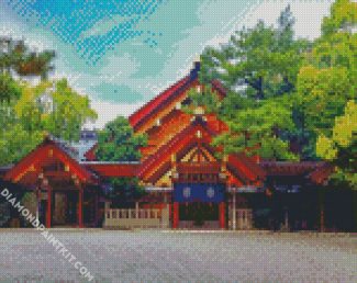 Atsuta Jingu japan diamond paintings