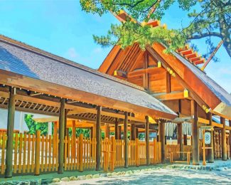 Atsuta Jingu nagoya diamond painting