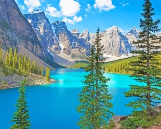 Banff National Park Alberta diamond painting