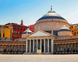 Basilica Reale Pontificia San Francesco da Paola naples italy diamond paintings