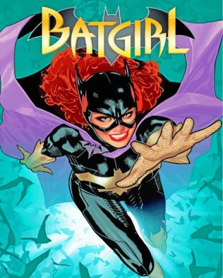 Batgirl Art diamond painting