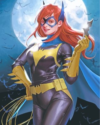 Batgirl Superhero diamond painting