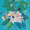 Birds On Frangipani Flowers diamond paintings