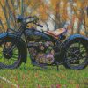 Black Motorcycle diamond paintings