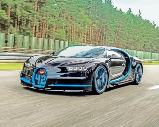 Bugatti Luxury Car diamond painting