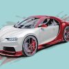 Bugatti car Art diamond painting