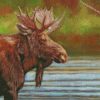 Bull Moose diamond paintings