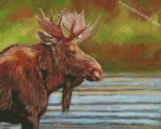 Bull Moose diamond paintings