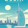 Burj Al Arab Dubai diamond painting