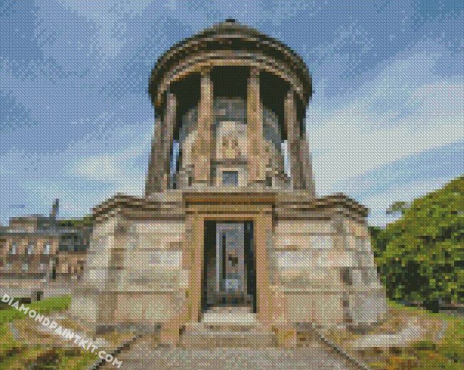 Burns Monument Hill Calton diamond paintings