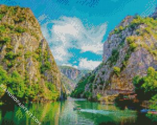 Canyon Matka Macedonia diamond paintings