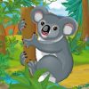 Cartoon Koala Animal diamond painting