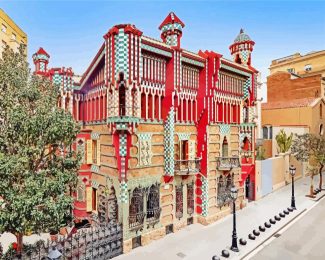 Casa Vicens gaudi diamond painting