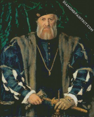 Charles de Solier Sieur de Morette by Holbein diamond paintings