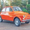 Classic Fiat Car diamond painting