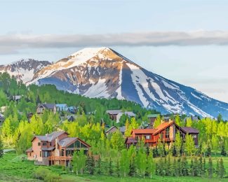 Colorado Landscape diamond painting