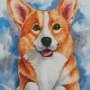 Corgi Dog Art diamond paintings