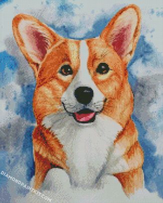 Corgi Dog Art diamond paintings