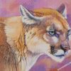 Cougar Cat Art diamond paintings