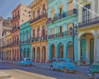 Cuba Havana Buildings diamond paintings