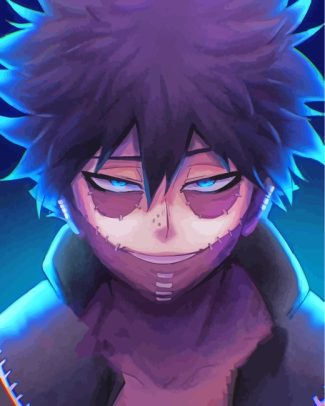 Dabi My Hero Academia Art diamond painting