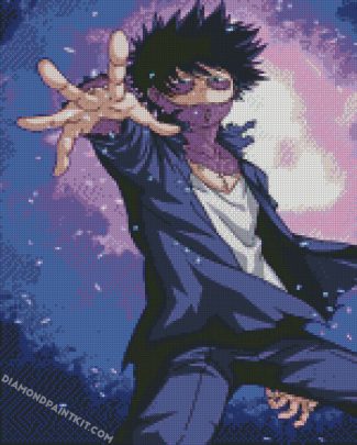 Dabi My Hero Academia diamond paintings