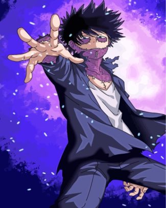 Dabi My Hero Academia diamond painting