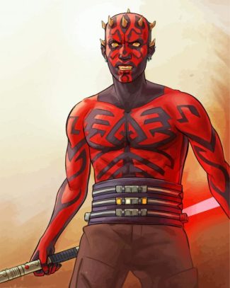 Darth Maul star wars diamond paintings