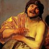 Democritus Hendrick ter Brugghen diamond paintiing