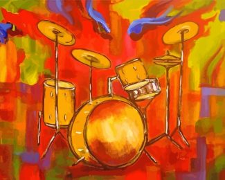 Drums Art diamond painting