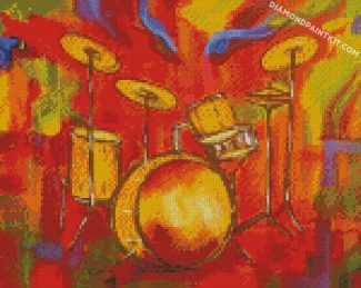 Drums Art diamond paintings